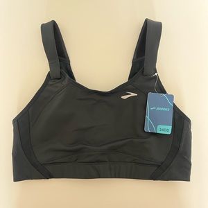 SOLD SOLD Brooks womens JUBRALEE Back-adjustable HIGH IMPACT Sports Bra 34DD